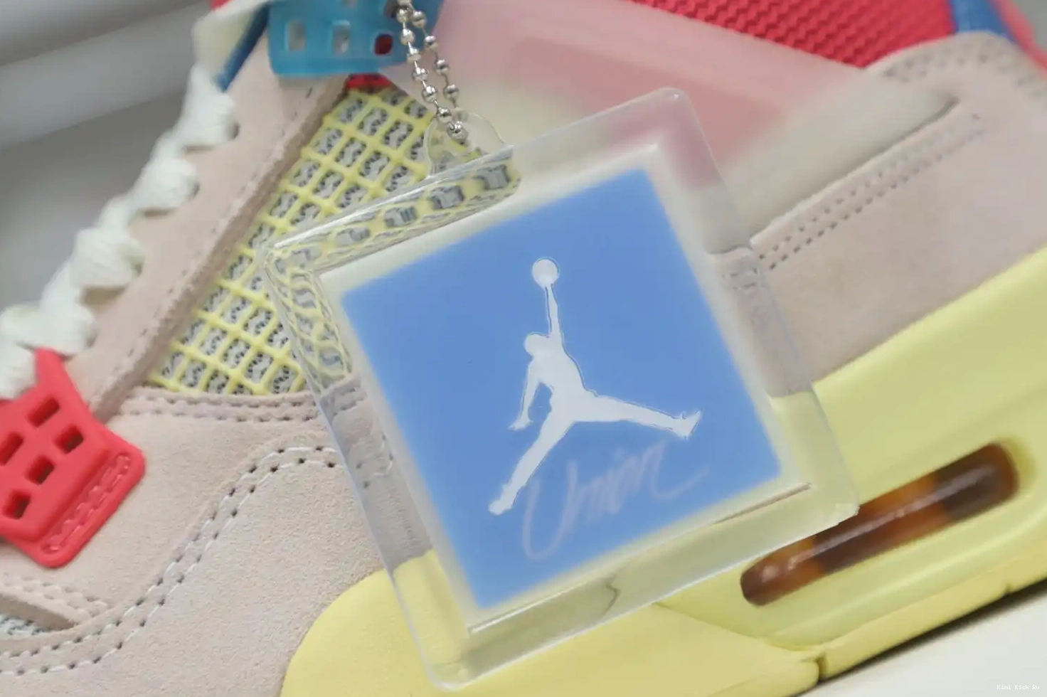 'GUAVA X UNION AIR ICE' JORDAN 4 LA RETRO Kimikick 0505
